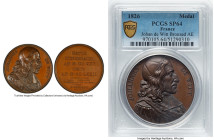 "Johan de Witt" bronzed Specimen Medal 1826 SP64 PCGS, By Joseph Arnold Pingret and Amédée Durand. 40mm. HID09801242017 © 2024 Heritage Auctions | All...