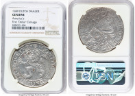 Holland. Provincial Lion Daalder 1589 Genuine NGC, Dordrecht mint, Dav-8838, Delm-831. Recognized as America's First "Dollar" Coinage. HID09801242017 ...