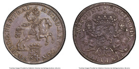 Utrecht. Provincial Ducaton (Silver Rider) 1740/30 AU58 PCGS, Utrecht mint, KM92.1, Dav-1832, Delm-1031 (R2). A desirable overdate for this type with ...