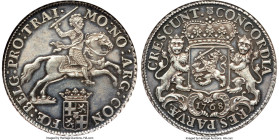 Utrecht. Provincial Ducaton (Silver Rider) 1768 MS63 NGC, Utrecht mint, KM92.1, Dav-1832, Delm-1031. A Choice offering, with only one graded higher at...