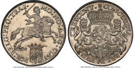 Utrecht. Provincial Ducaton (Silver Rider) 1782 MS64 NGC, Utrecht mint, KM92.1, Dav-1832, Delm-1031. The cartwheel luster and stunning detail of the h...