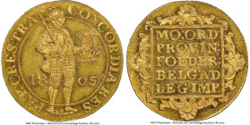 Utrecht. Batavian Republic gold 2 Ducats 1805 MS62 NGC, Utrecht mint, KM12.2, Delm-1170b, V&S-1670. HID09801242017 © 2024 Heritage Auctions | All Righ...