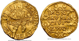 Zwolle. Provincial gold Ducat 1648 AU55 NGC, KM34, Delm-1133, V&S-1625 (R2). Titles of Ferdinand II. HID09801242017 © 2024 Heritage Auctions | All Rig...