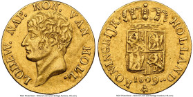 Kingdom of Holland. Louis Napoleon gold Ducat 1809 AU55 NGC, Utrecht mint, KM38, Delm-1180, V&S-1694. HID09801242017 © 2024 Heritage Auctions | All Ri...