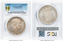 Willem III 2-1/2 Gulden 1870 MS63 PCGS, Utrecht mint, KM82, Schulman-596. HID09801242017 © 2024 Heritage Auctions | All Rights Reserved www.HA.com/Tex...