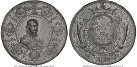 "Dutch Naval Victories" white-metal Restrike Medal 1624-Dated XF, Van Loon-II-pg. 155, Betts-22, VC-5. 67mm. A monumental issue and a classic of the B...