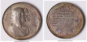 "Murder of the de Witt Brothers" cast silver Medal 1672 VF, Van Loon-III-87.3 (French ed. 81.3), Saunders/Vanhoudt 1672.43. Unsigned, attributed to P....