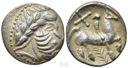 EASTERN EUROPE. Lower Danube Region. Imitation of Philip II of Macedon. Tetradrachm (3rd-2nd century BC). 'Dumbraveni' type