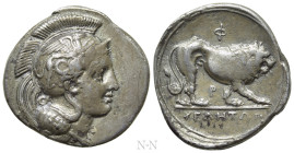 LUCANIA. Velia. Didrachm - Nomos (Circa 340-334 BC)