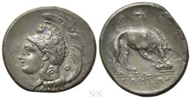 LUCANIA. Velia. Didrachm - Nomos (Circa 300-280 BC)