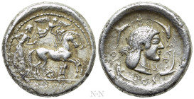 SICILY. Syracuse. Deinomenid Tyranny (485-466 BC). Tetradrachm