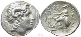 KINGS OF THRACE (Macedonian). Lysimachos (305-281 BC). Tetradrachm. Kios