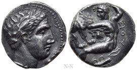 KINGS OF PAEONIA. Lykkeios (Circa 358/6-335 BC). Tetradrachm. Astibos or Damastion