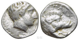 KINGS OF PAEONIA. Patraos (Circa 335-315 BC). Drachm. Astibos or Damastion