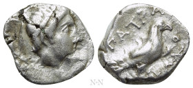 KINGS OF PAEONIA. Patraos (Circa 335-315 BC). Tetrobol