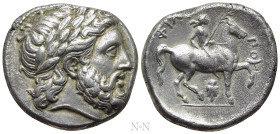 KINGS OF MACEDON. Philip II (359-336 BC). Tetradrachm. Amphipolis