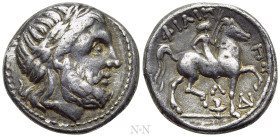 KINGS OF MACEDON. Philip II (359-336 BC). Tetradrachm. Amphipolis
