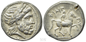 KINGS OF MACEDON. Philip II (359-336 BC). Tetradrachm. Amphipolis