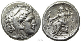 KINGS OF MACEDON. Alexander III 'the Great' (336-323 BC). Tetradrachm. Amphipolis. Lifetime issue