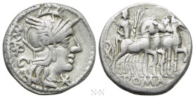 M. VARGUNTEIUS. Denarius (130 BC). Rome