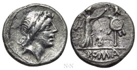 ANONYMOUS. Quinarius (81 BC). Rome. Uncertain mint