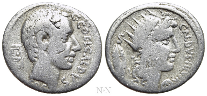 C. COELIUS CALDUS. Denarius (51 BC). Rome. 

Obv: C COELIVS CALDVS COS. 
Bare...