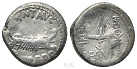 MARK ANTONY. Denarius (32-31 BC). Patrae(?). Legionary issue