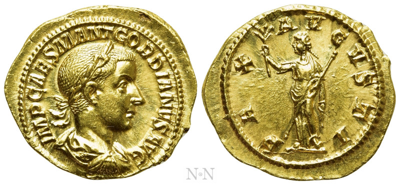 GORDIAN III (238-244). GOLD Aureus. Rome. 

Obv: IMP CAES M ANT GORDIANVS AVG....