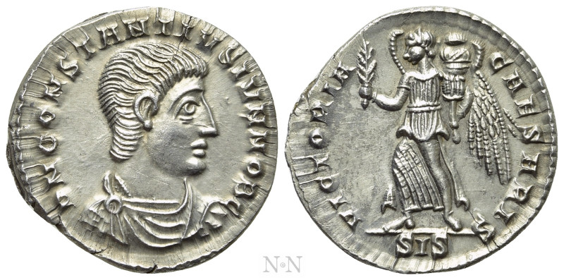 CONSTANTIUS GALLUS (Caesar, 351-354). Siliqua. Siscia. 

Obv: D N CONSTANTIVS ...