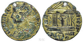 UNCERTAIN GERMANIC TRIBES. Gilt 'Antoninianus' (Circa late 3rd-early 4th centuries). Imitating Gallienus(?)