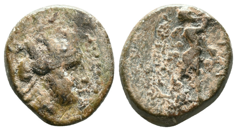 Greek Coins. 4th - 3rd century B.C. AE

Reference:

Condition: Very Fine

...