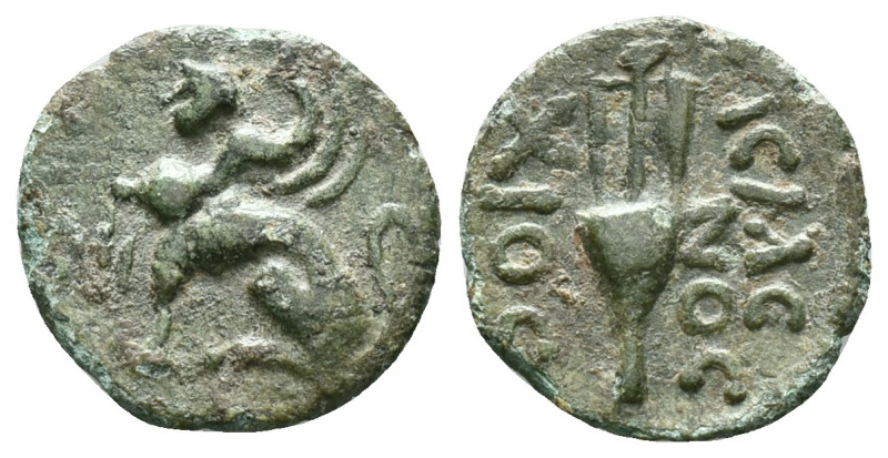 Greek Coins. 4th - 3rd century B.C. AE

Reference:

Condition: Very Fine

...