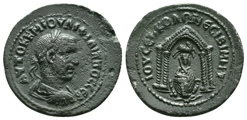 MESOPOTAMIA. Nisibis. Philip II (247-249). Ae.
Obv : AVTOK K M IOVΛI ΦIΛIΠΠOC C...