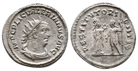 Valerian I AD 253-260.
Antoninianus AR

Reference :
Condition: Very Fine

Weight: 4,14 gr.
Diameter: 22.5 mm