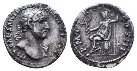 Hadrian (117-138) AR denarius, issued 119-125. Rome, Reference :Condition: Very Fine