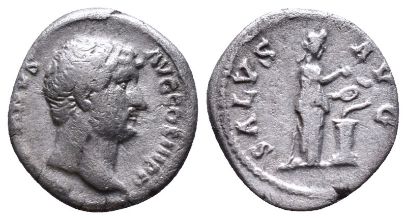 Hadrian (117-138) AR denarius, issued 119-125. Rome, 

Reference :
Condition:...