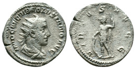Roman ImperialPhilip I. AD 244-249. AR DenariusReference :Condition: Very Fine