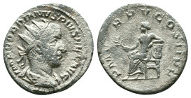 Roman ImperialGordian III. A.D. 238-244. AR denariusReference :Condition: Very Fine