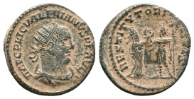 Roman ImperialValerian I (253-260) AE Antoninianus Reference:Condition: Very Fine"Repatinated"