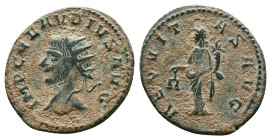 Roman Imperial CoinsCLAUDIUS II.268-270 AD. AntoninianusReference:Condition: Very Fine