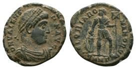Roman ImperialValens AD 364-378. Struck AD 367-375. Rome Follis Æ Reference :Condition: Very Fine