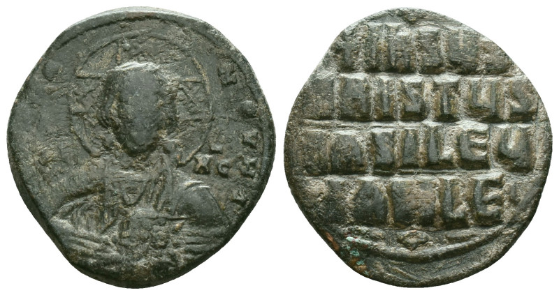 Anonymous. Class A2. Time of Basil II and Constantine VIII (1020-1028). AE folli...