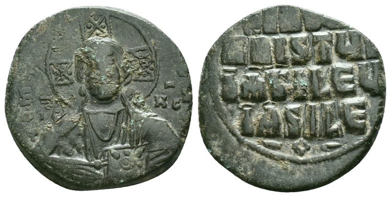 Anonymous. Class A2. Time of Basil II and Constantine VIII (1020-1028). AE folli...