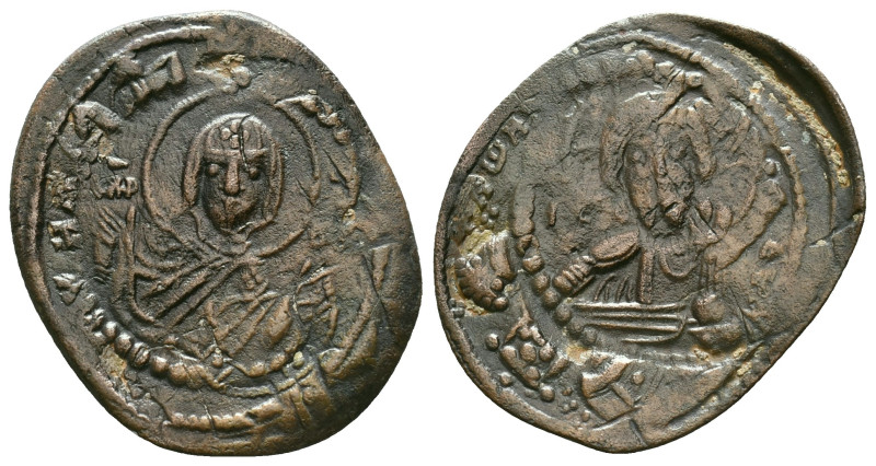 Anonymous Follis, Class G. Romanus IV, AD 1068-1071. AE, Follis. Constantinople....