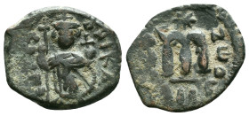 Arab Byzantine CoinsUMAYYAD CALIPHATE.Pseudo Byzantine TypeReference : Condition: Very Fine