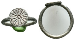 Crusaders Silver Cross Ring , Circa 10th-12th Century ADReference :Condition: Very Fine