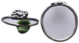 Silver  Ring AR , Circa 10th-12th Century ADReference :Condition: Very Fine
