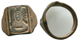 Bronze  Ring AE , Circa 10th-12th Century ADReference :Condition: Very Fine