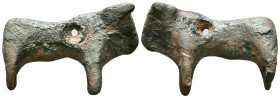 Ancient Roman Bronze Bull  Statue, c. 1st-2nd century AD.Reference :Condition: Very Fine