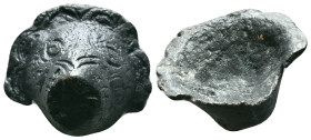 Ancient Roman bronze Lion Applique, 1st - 2nd Century A.D Reference :Condition: Very Fine